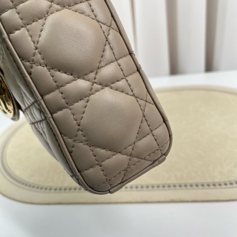 gyj hj zzz DIOR迪奧 Lady D-Joy三格戴妃橫版小號雙肩帶手提包 可單肩斜挎 適合日常使用 高級有質感-8