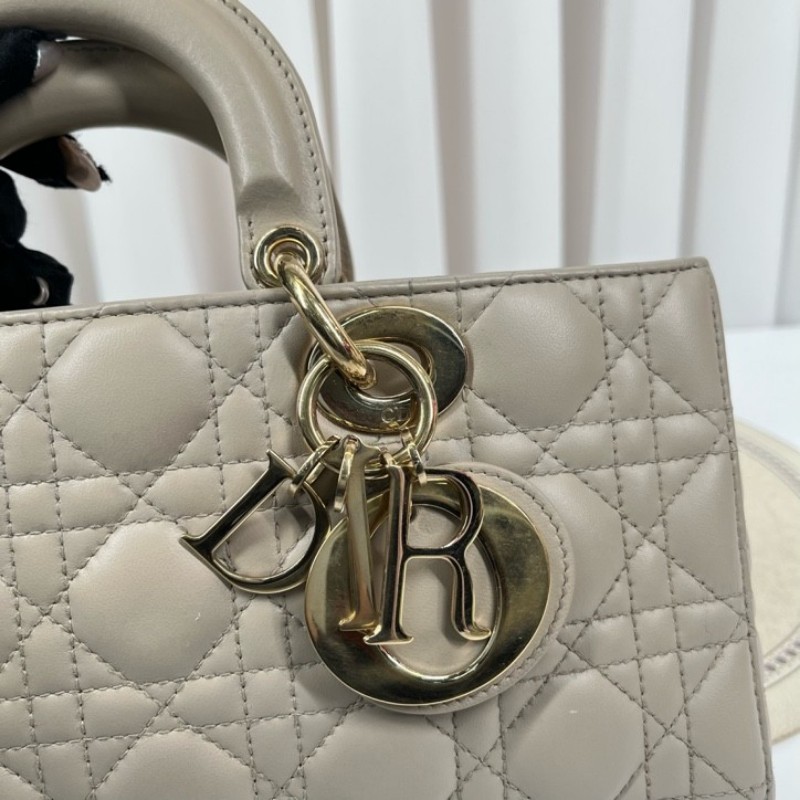 gyj hj zzz DIOR迪奧 Lady D-Joy三格戴妃橫版小號雙肩帶手提包 可單肩斜挎 適合日常使用 高級有質感-21