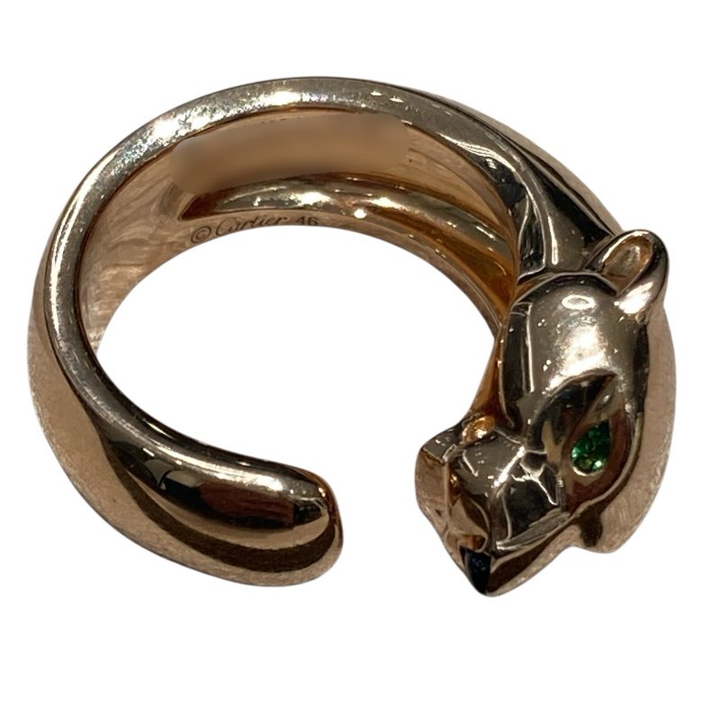 CARTIER 卡地亞 B4085946 Panthère de Cartier Ring SIZE:46 18K 玫瑰金 戒指 PG-1