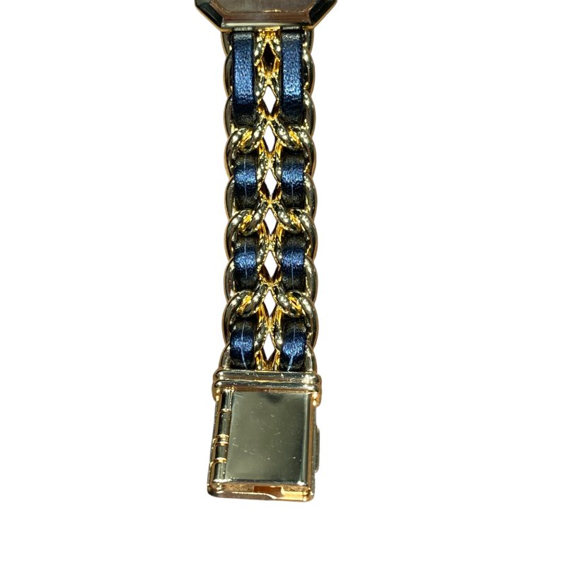 CHANEL 香奈兒 H0001 Premiere S 方糖 首映錶 SIZE:S 合金 石英錶 黑金-4