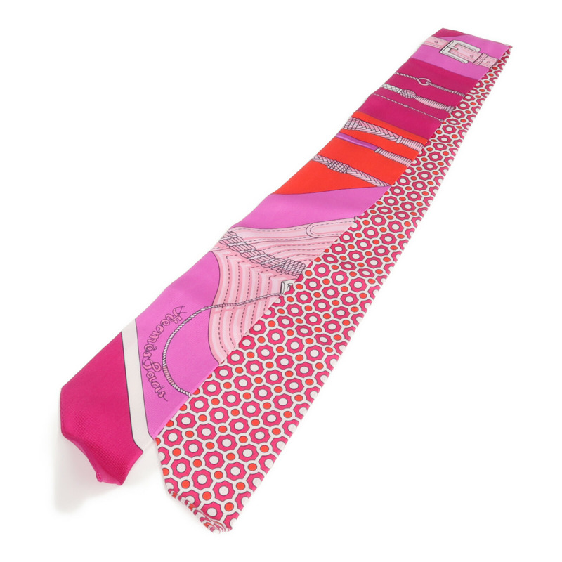 HERMES 絲質Twilly絲巾-1