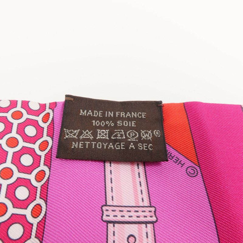 HERMES 絲質Twilly絲巾-6