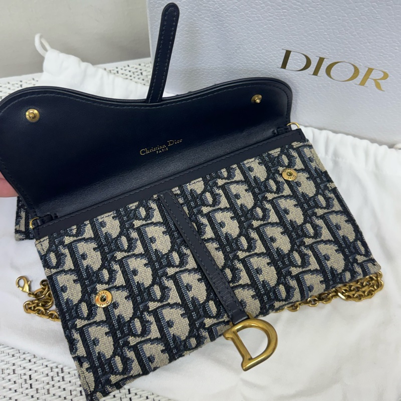 Dior經典老花Saddle Woc斜背包-2