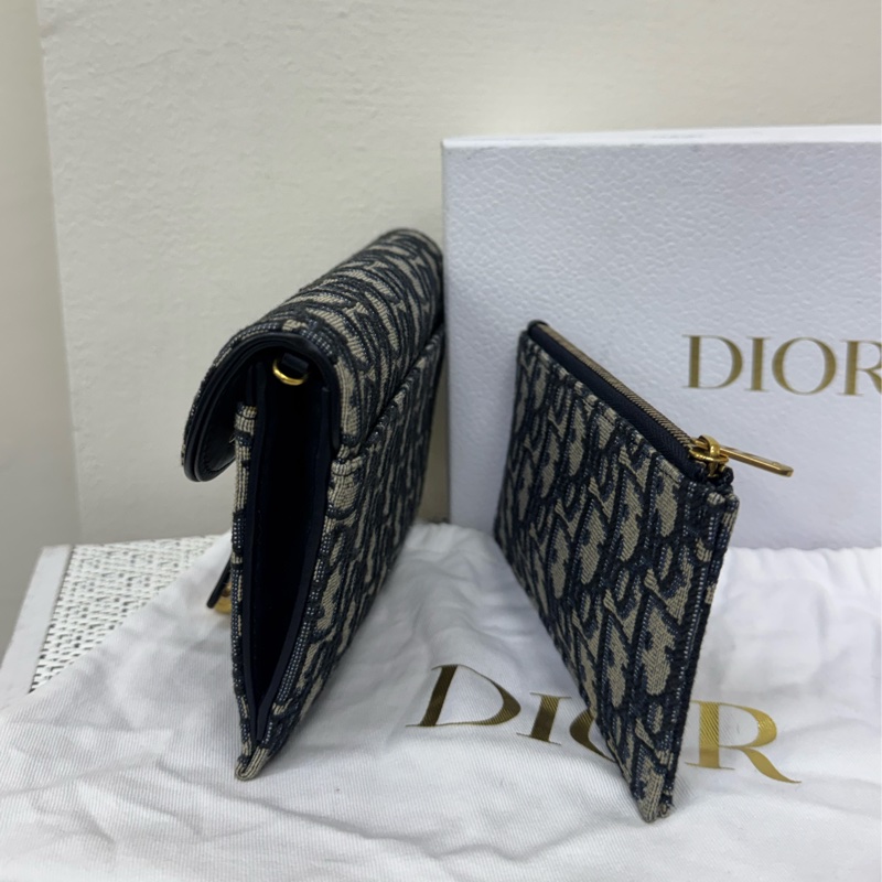 Dior經典老花Saddle Woc斜背包-4