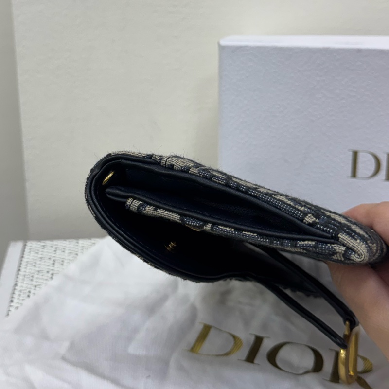 Dior經典老花Saddle Woc斜背包-9