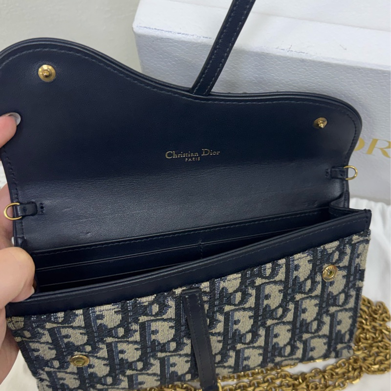 Dior經典老花Saddle Woc斜背包-12