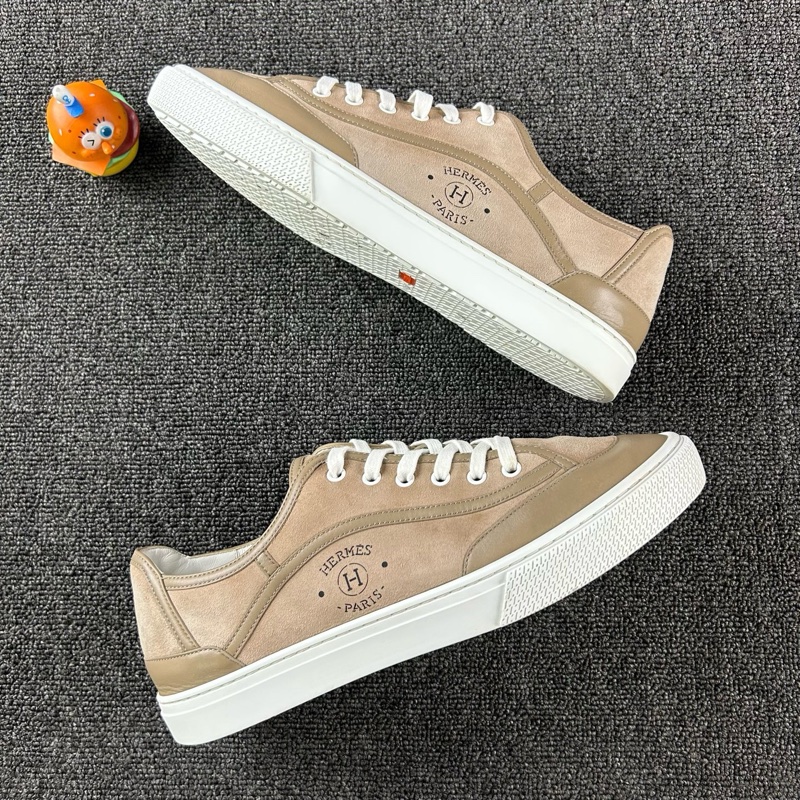 Hermes愛馬仕灰色板鞋 男鞋 尺碼43-3