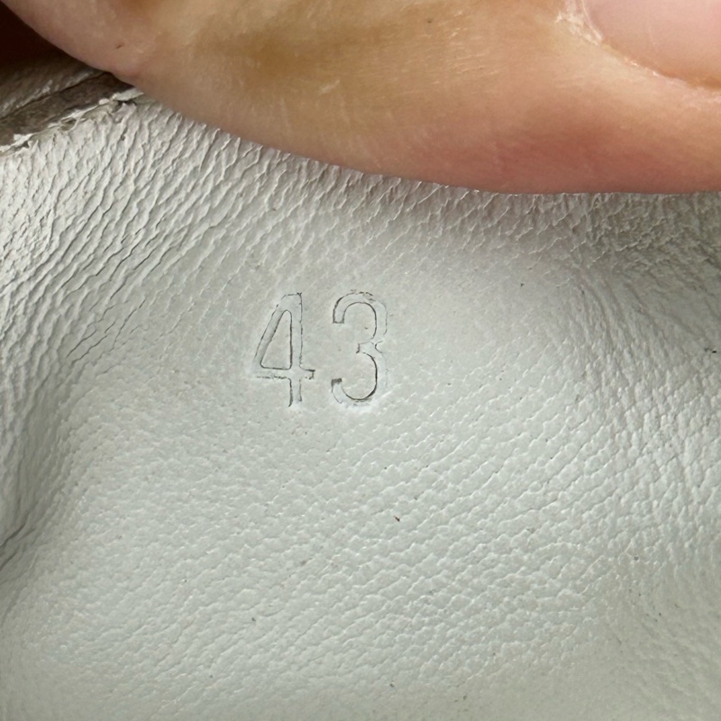 Hermes愛馬仕灰色板鞋 男鞋 尺碼43-12