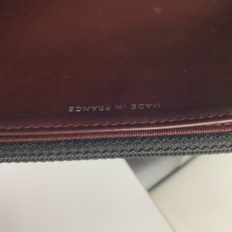 Chanel woc羊皮黑銀-12