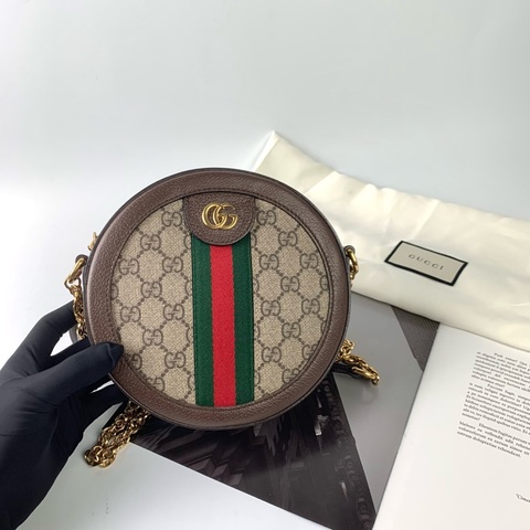 Gucci圓餅包