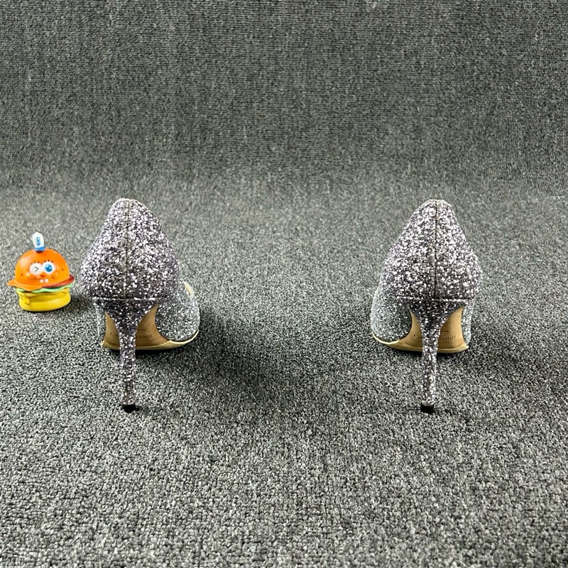 98新 Jimmy Choo周仰傑漸變亮片高跟鞋 尺碼36-8