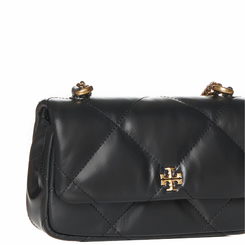 Tory Burch 女士 KIRA 迷你翻蓋肩背包均碼碼17.5cm*4.5cm*10cm-3