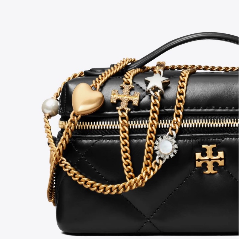 Tory Burch 女士 菱格紋絎縫單肩包均碼碼18.5cm*6.5cm*9cm-2