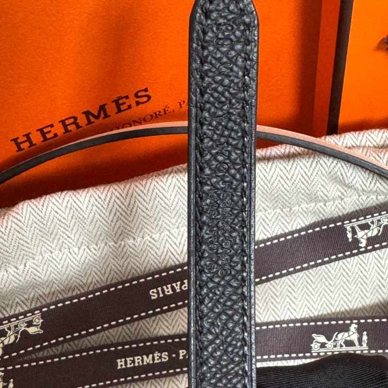 Hermès 愛馬仕 雙面皮帶(黑+米白)全新全配-5
