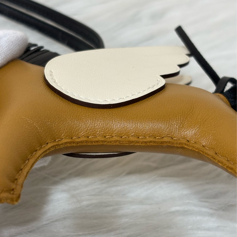 HERMES RODEO PEGASE MM BIRKIN KELLY 咖啡色白色黑色 小馬 馬 飛馬 吊飾 掛飾-2