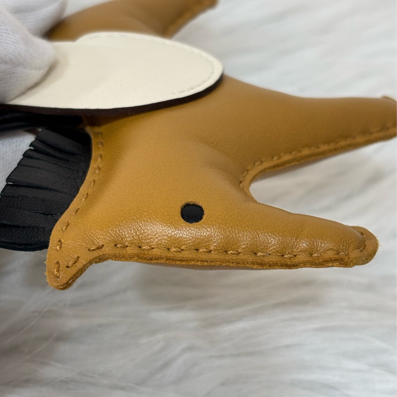 HERMES RODEO PEGASE MM BIRKIN KELLY 咖啡色白色黑色 小馬 馬 飛馬 吊飾 掛飾-6