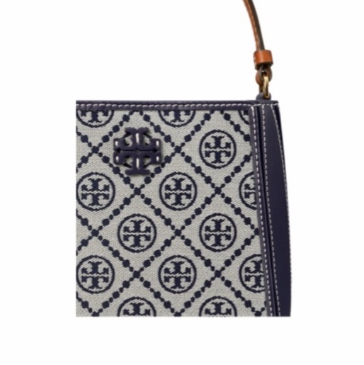 Tory Burch 女士 T MONOGRAM MCGRAW 小號水桶包均碼碼18cm*12.5cm*19cm-5