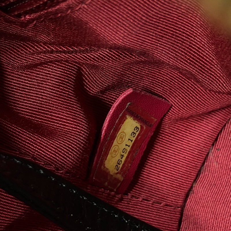 Chanel 流浪包黑藍(小號)-10