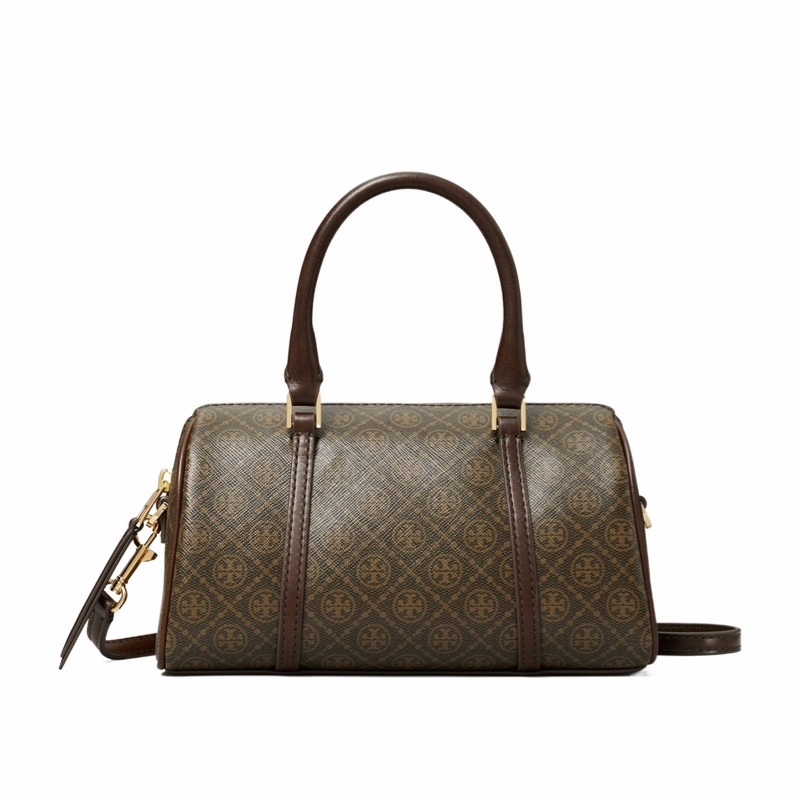 Tory Burch 女士 T Monogram 迷你手提包均碼碼20.5cm*9.5cm*12cm-1