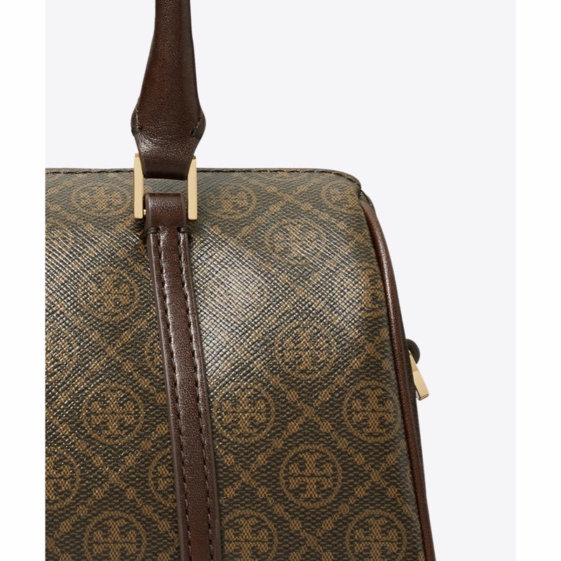 Tory Burch 女士 T Monogram 迷你手提包均碼碼20.5cm*9.5cm*12cm-2
