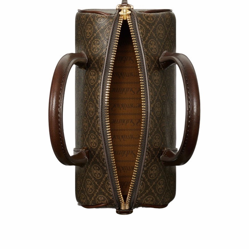 Tory Burch 女士 T Monogram 迷你手提包均碼碼20.5cm*9.5cm*12cm-3