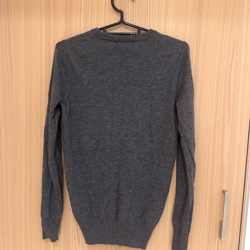 Tory Burch 75%羊毛 5%克什米爾 極度親膚深灰色上衣-3