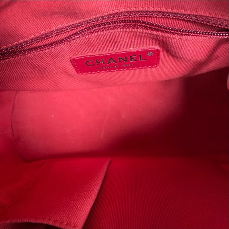 百搭必備款😍極新限量✨Chanel黑金小號Gabrielle流浪包單肩斜挎包-12