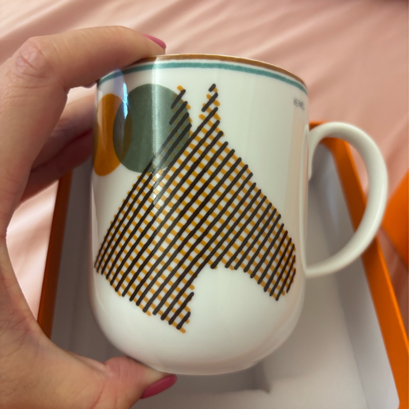 必買 收藏 現貨商品 全新商品 台灣專櫃 正貨商品 Hermes 馬年限定 馬術障礙馬克杯-4