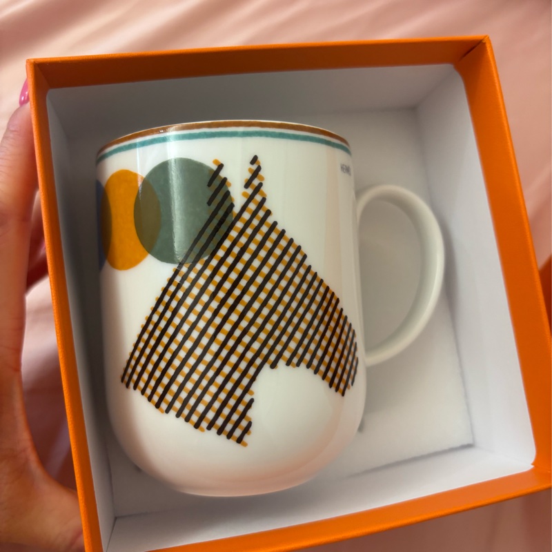 必買 收藏 現貨商品 全新商品 台灣專櫃 正貨商品 Hermes 馬年限定 馬術障礙馬克杯-5