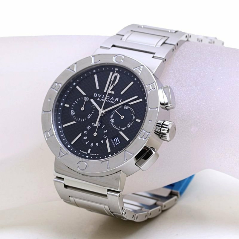 寶格麗計時腕錶 BB42BSSDCH BB42SSCHSS 男士 40002-2