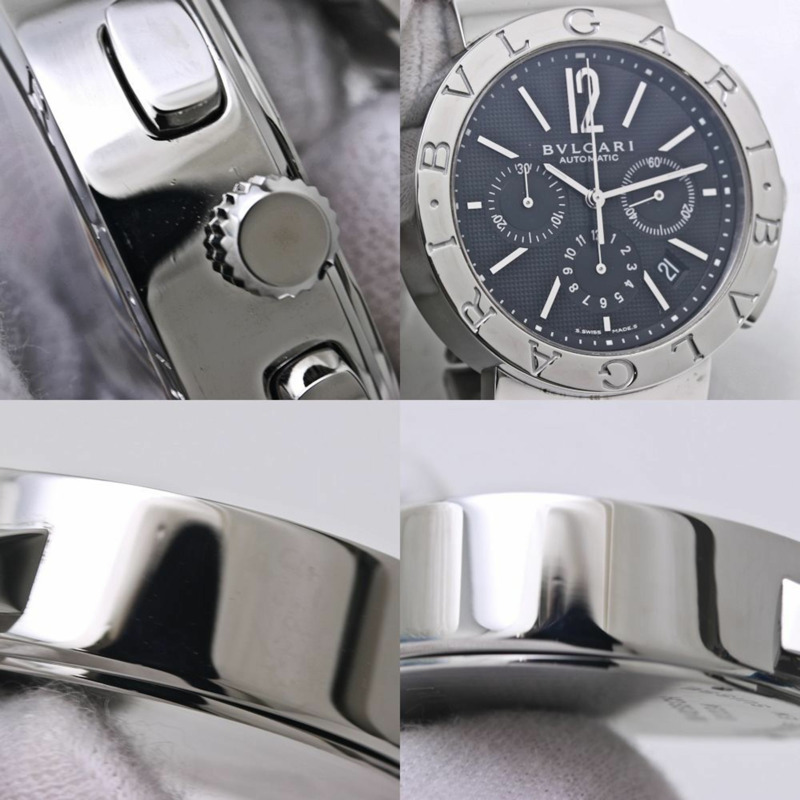 寶格麗計時腕錶 BB42BSSDCH BB42SSCHSS 男士 40002-7