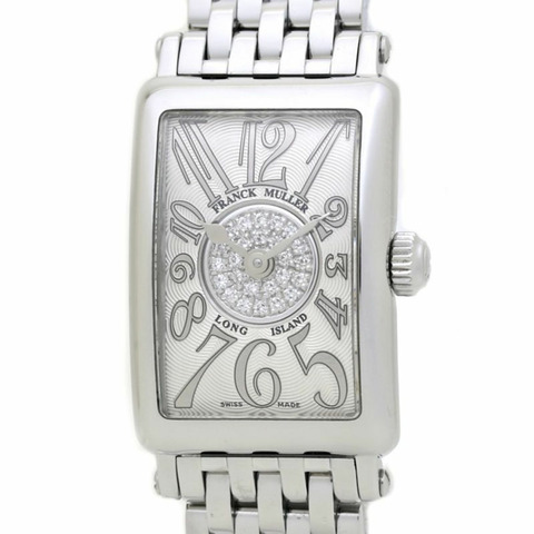 穆勒 (FRANCK MULLER) 長島系列 Petite Pastille 802QZRELCD1P 鑽石不銹鋼女士腕錶 39899