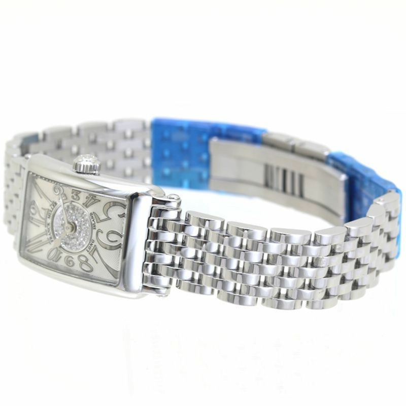 穆勒 (FRANCK MULLER) 長島系列 Petite Pastille 802QZRELCD1P 鑽石不銹鋼女士腕錶 39899-3