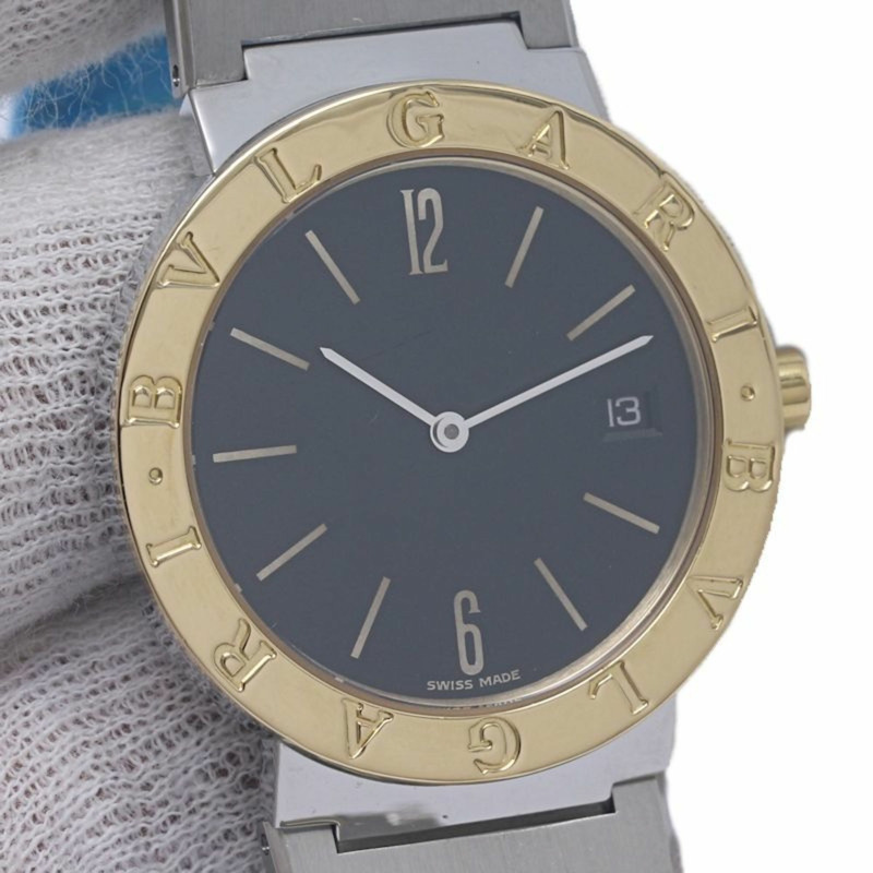寶格麗 (BVLGARI) BB33SGD 舊款無標男腕錶 SSx18KYG 130462-5