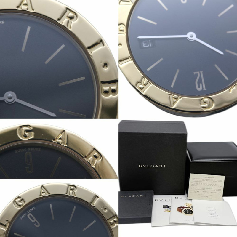 寶格麗 (BVLGARI) BB33SGD 舊款無標男腕錶 SSx18KYG 130462-9