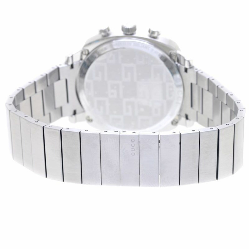 GUCCI Grip Chronograph YA157302 腕錶 157.2 不鏽鋼 男士 130159-4