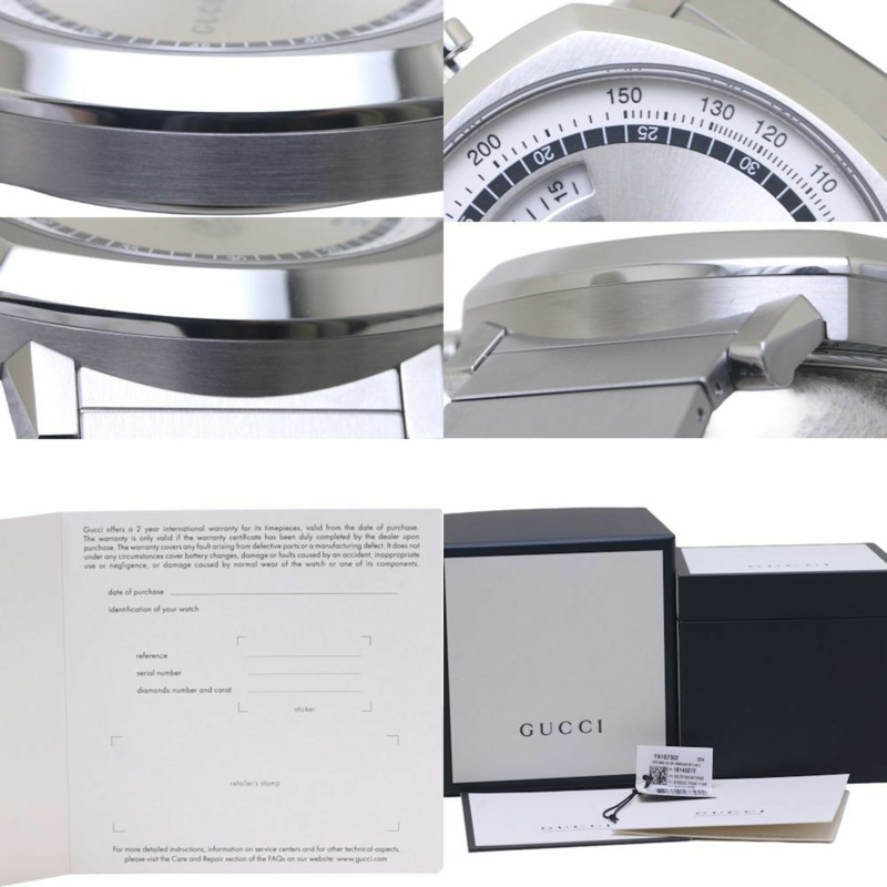 GUCCI Grip Chronograph YA157302 腕錶 157.2 不鏽鋼 男士 130159-9