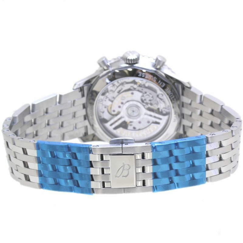 百年靈 Navitimer B01 計時碼錶 41 AB0139211A1A1 AB0139 白色錶殼男錶,日本限量版,不鏽鋼 40104-3