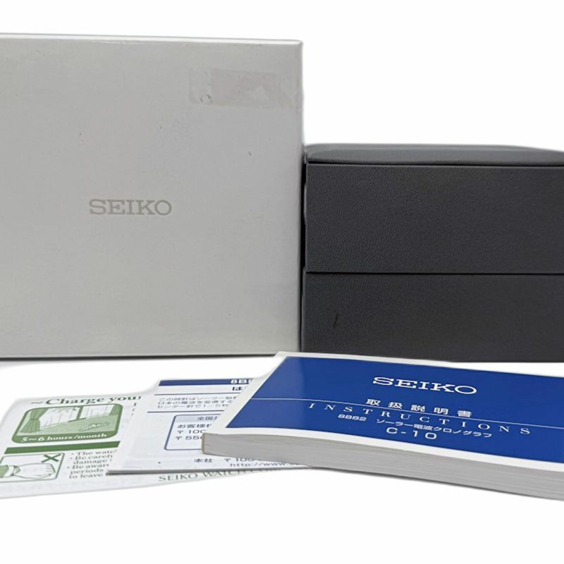 精工 Brightz 計時碼錶 SAGA171 8B82-0AP0 男士腕錶,不鏽鋼陶瓷錶殼,貨號 130457-9