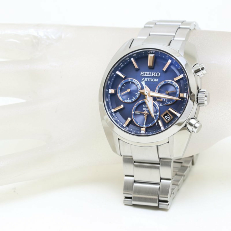 精工 Astron 計時腕錶 SBXC049 5X53-0AJ0 不鏽鋼男士腕錶 130323-2