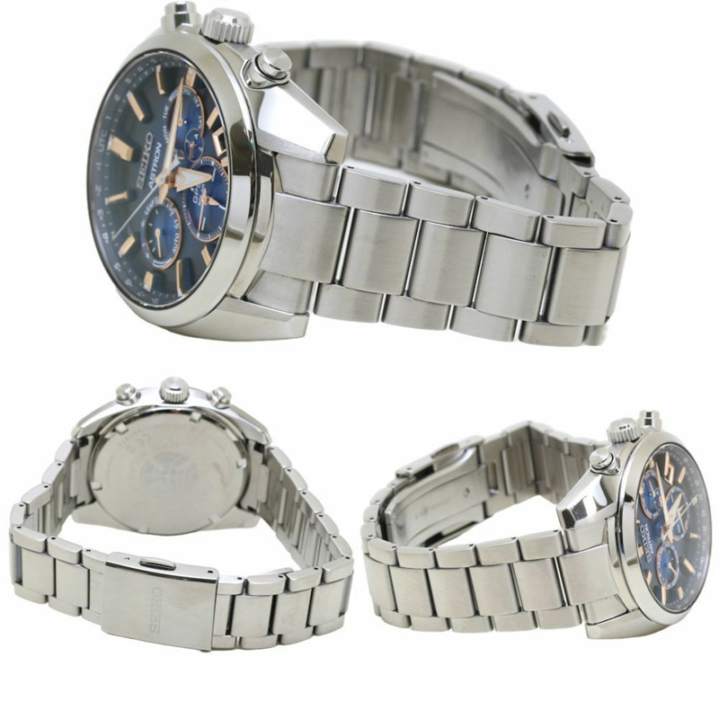 精工 Astron 計時腕錶 SBXC049 5X53-0AJ0 不鏽鋼男士腕錶 130323-3