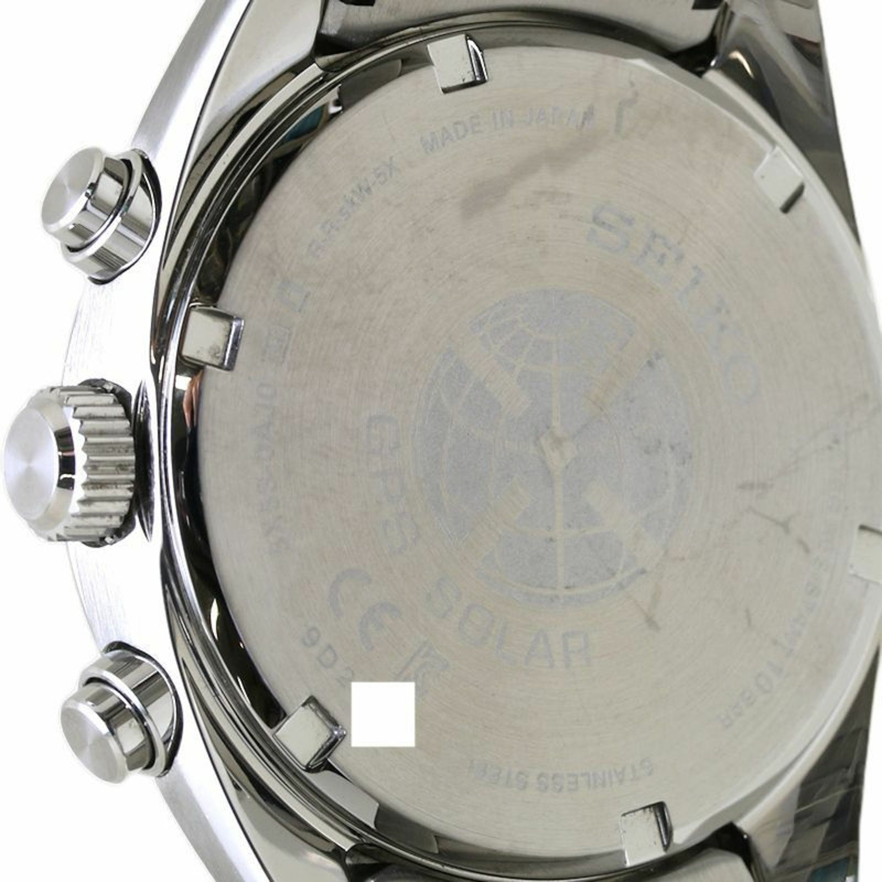 精工 Astron 計時腕錶 SBXC049 5X53-0AJ0 不鏽鋼男士腕錶 130323-5