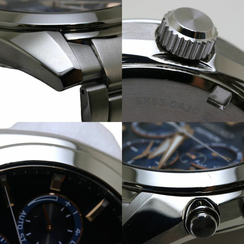 精工 Astron 計時腕錶 SBXC049 5X53-0AJ0 不鏽鋼男士腕錶 130323-7