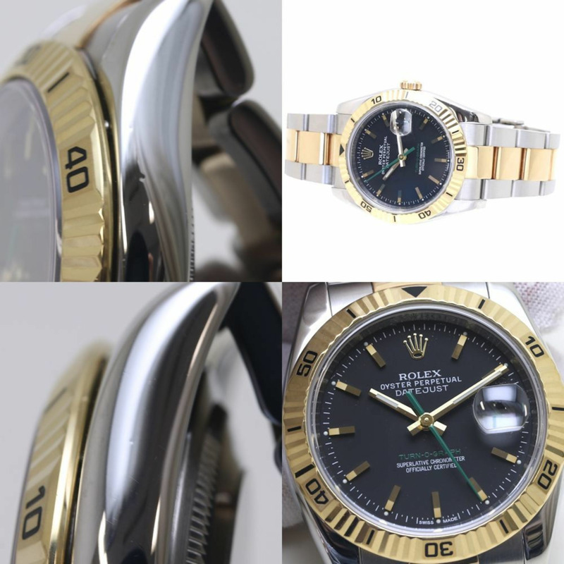 Rolex Datejust Turn-O-Graph,日本限量版(300 枚),116263,18K 黃金 x 不鏽鋼,男士腕錶,39370-6