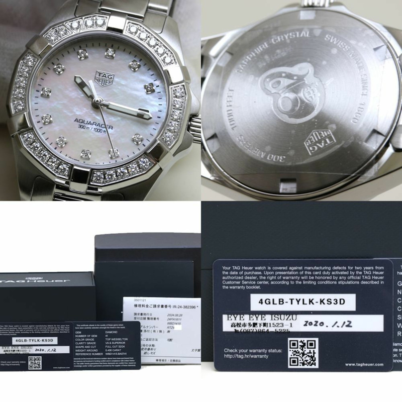TAG HEUER 豪雅競潛系列 11P 鑲鑽錶圈腕錶 WBD1415.BA0741SS 女士腕錶 39663-9