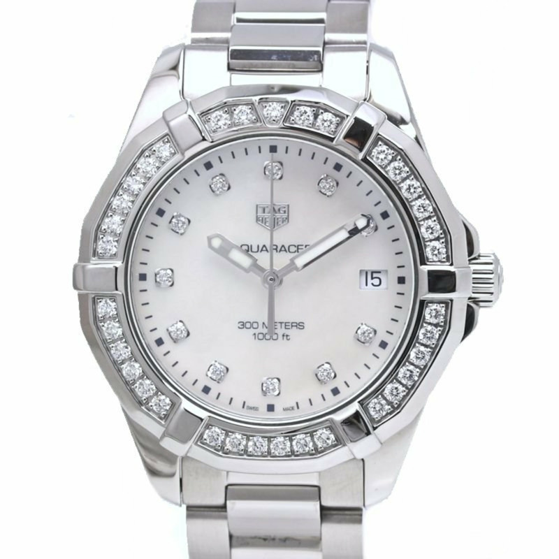 TAG HEUER 豪雅競潛系列腕錶,錶圈鑲嵌11顆鑽石,女錶 WBD131C.BA0748SS,39972-0