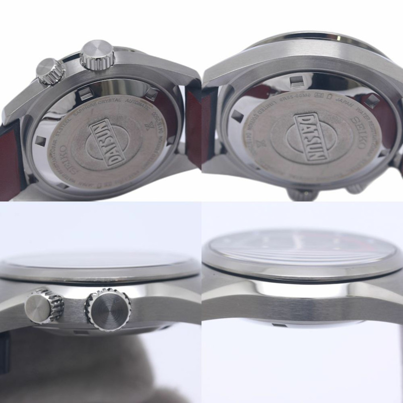 精工 Prospex SBDC219 6R55-00M0 Speedtimer Datsun 240Z 男錶,不鏽鋼錶帶,皮革飾面 (130458)-7