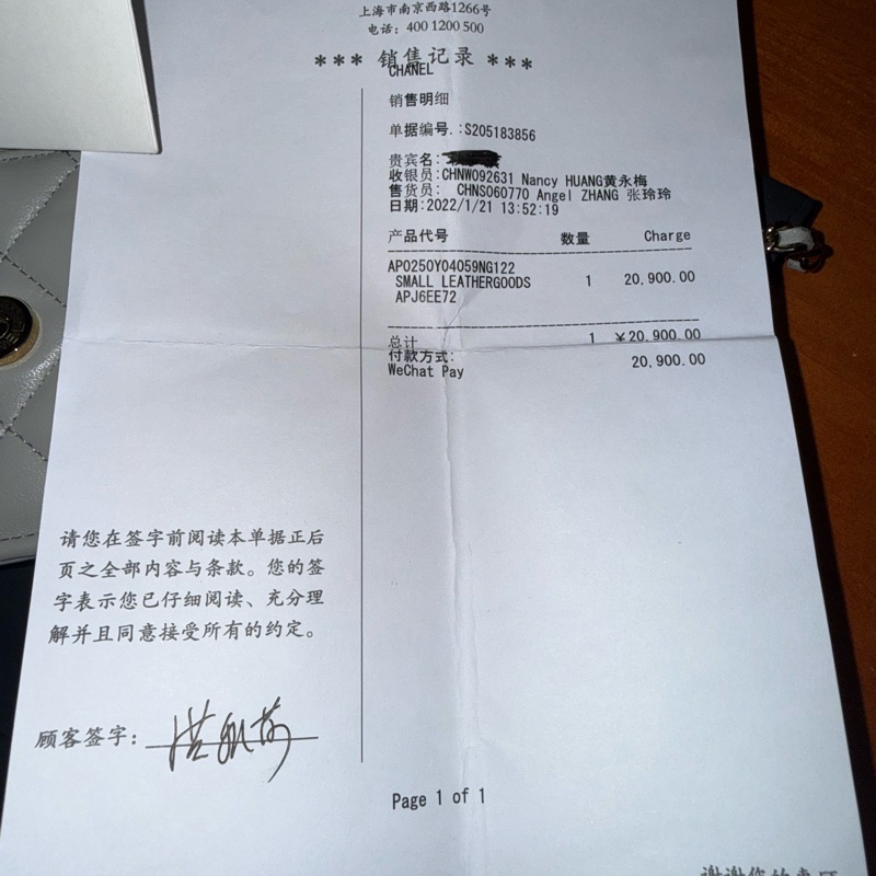 CHANEL CLASSIC WALLET ON CHAIN-11