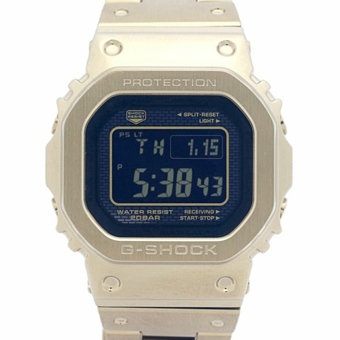卡西歐 G-Shock 全金屬男士手錶 GMW-B5000GD-9JF，不鏽鋼材質，130459