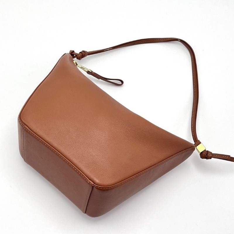 LOEWE Hammock hobo棕褐色mini手提肩背包16*17*9.5 98新配件盒子塵袋-4